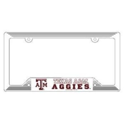 Texas A&m Plastic License Plate Frame