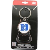 Duke Bottle Opener Keychain With Domed Acrylic Insert