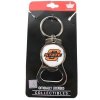 Oklahoma State Bottle Opener Keychain With Domed Acrylic Insert