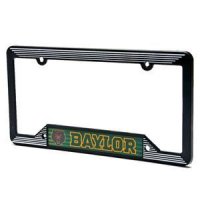 Baylor Plastic License Plate Frame