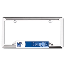 Memphis Plastic License Plate Frame