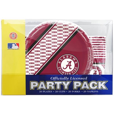 Alabama Crimson Tide Party Pack