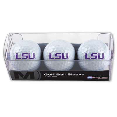 Lsu Tigers Golf Balls - 3 Pack