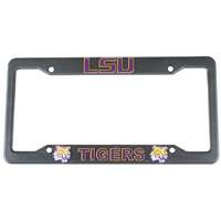 Lsu Tigers Plastic License Plate Frame