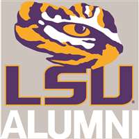 LSU Tigers Customizable Die Cut Magnet Officially Licensed Collegiate Product 3-Inch