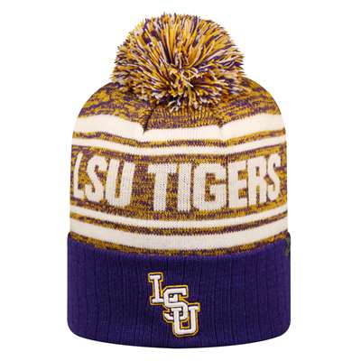 LSU Tigers Top of the World Driven Pom Knit