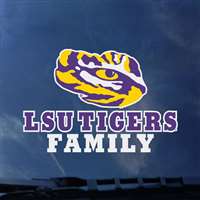 LSU Tigers Transfer Decal - Family