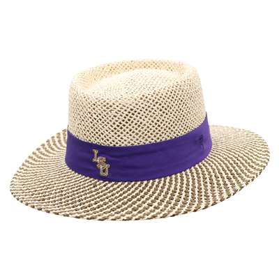 LSU Tigers Top of the World Sand Trap Straw Hat