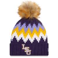 LSU Tigers New Era Womens Glacier Knit Beanie