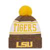 LSU Tigers New Era Youth Banner Knit Beanie