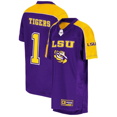 LSU Tigers Youth Colosseum Broller Football Jersey