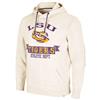 LSU Tigers Colosseum Steel Diamond Hoodie - Cream
