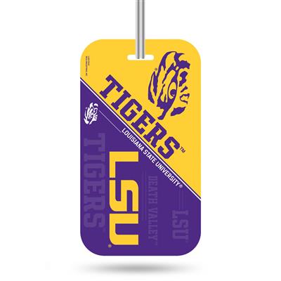 LSU Tigers Acrylic Luggage Tag