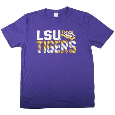 LSU Tigers Youth Performance T-Shirt