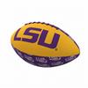 LSU Tigers Rubber Repeating Football