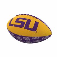 LSU Tigers Rubber Repeating Football