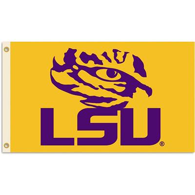 LSU Tigers 3' x 5' Flag - Gold