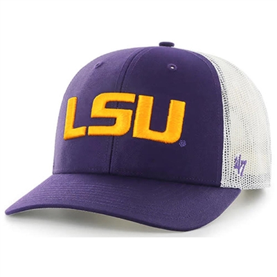 LSU Tigers 47 Brand Stretch Fit Trucker Hat
