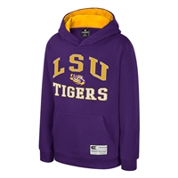 LSU Tigers Colosseum Youth Boys Judo Hoodie - Purp