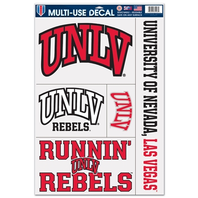 Unlv Rebels Ultra Decal - 11'' X 17''