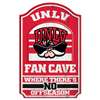 UNLV Rebels Fan Cave Wood Sign