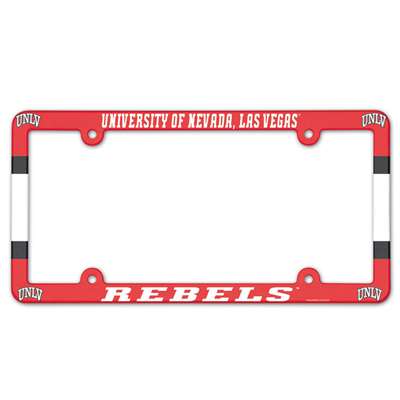UNLV Rebels Plastic License Plate Frame