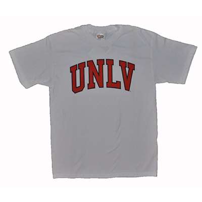 Unlv T-shirt - White With Arch Print