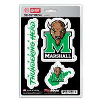 Marshall Thundering Herd Decals - 3 Pack