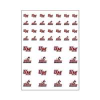 UMass Minutemen Small Sticker Sheet - 2 Sheets