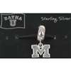 Michigan Wolverines Sterling Silver Charm Bead