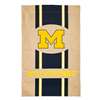 Michigan Wolverines Burlap Flag - 28" x 44"