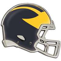 Michigan Wolverines Auto Emblem - Helmet