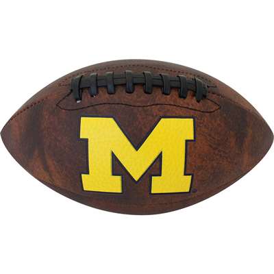 Michigan Wolverines Vintage Mini Football
