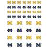 Michigan Wolverines Small Sticker Sheet - 2 Sheets