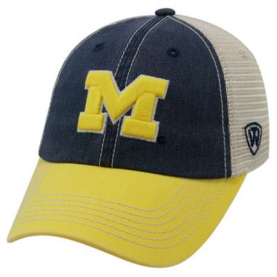 Michigan Wolverines Top of the World Offroad Trucker Hat