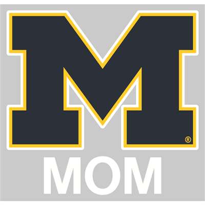 Michigan Wolverines Transfer Decal - Mom