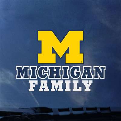 Michigan Wolverines Transfer Decal - Family
