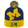 Michigan Wolverines Top of the World Blaster Knit Beanie
