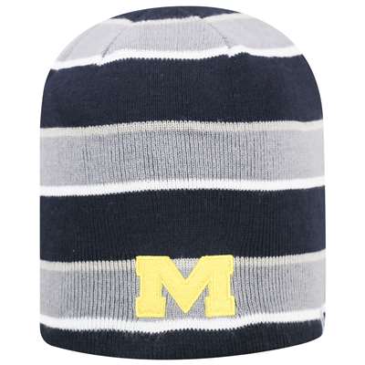 Michigan Wolverines Top of the World Reversible Disguise Knit Beanie