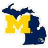Michigan Wolverines Home State Decal