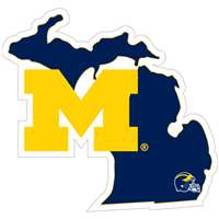 Michigan Wolverines Home State Decal