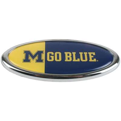Michigan Wolverines Auto Expressions Emblem - Go Blue