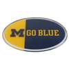Michigan Wolverines Oval Acrylic Magnet