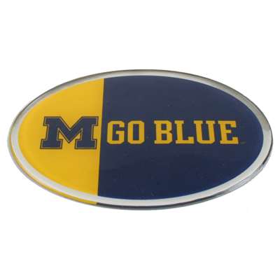 Michigan Wolverines Oval Acrylic Magnet