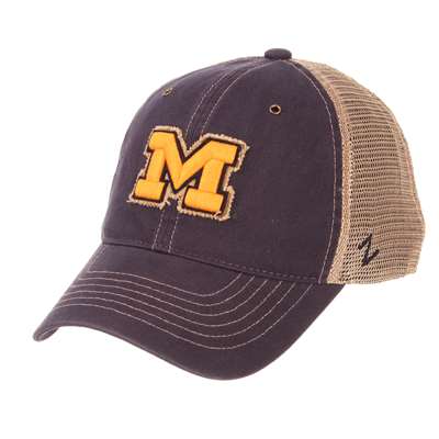 Michigan Wolverines Zephyr Tatter Adjustable Hat