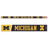Michigan Wolverines Pencil - 6-pack