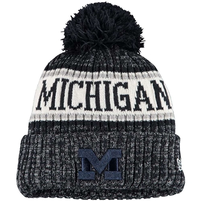 Michigan Wolverines New Era Sport Knit Beanie