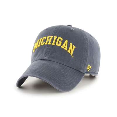 Michigan Wolverines 47 Brand Clean Up Adjustable Hat - Michigan