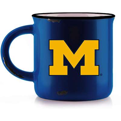 Michigan Wolverines Vintage Ceramic Mug