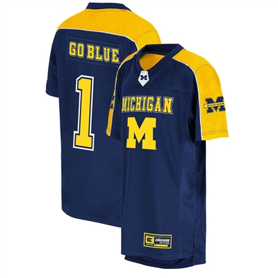 Michigan Wolverines Youth Colosseum Broller Football Jersey
